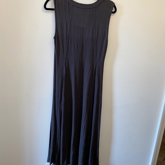 Coldwater Creek Maxi Embroidered Brown Prairie Dress - Picture 4 of 5